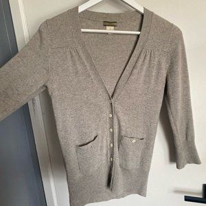 100% Cashmere JCrew cardigan that needs a little TLC but still rocks